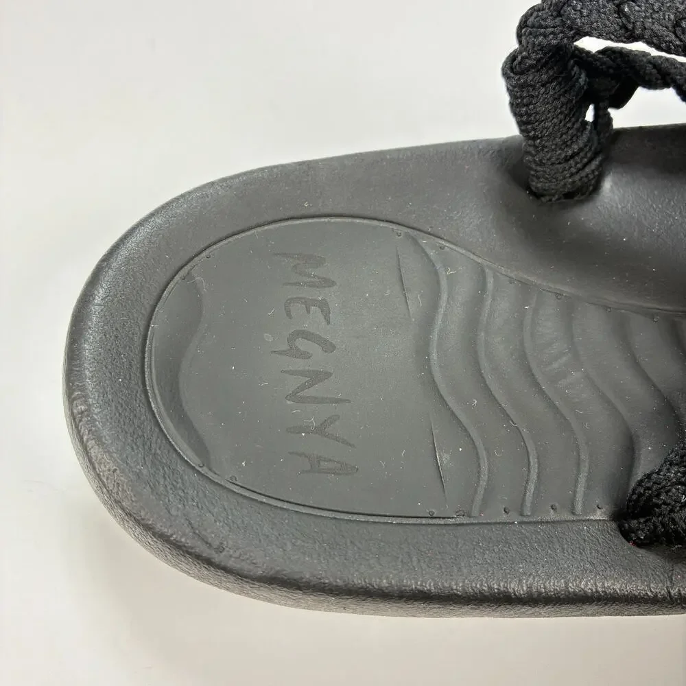 Megnya Black Hiking Arch Support Comfortable Outdoor Sandals Women's Size 8 - Picture 7 of 8